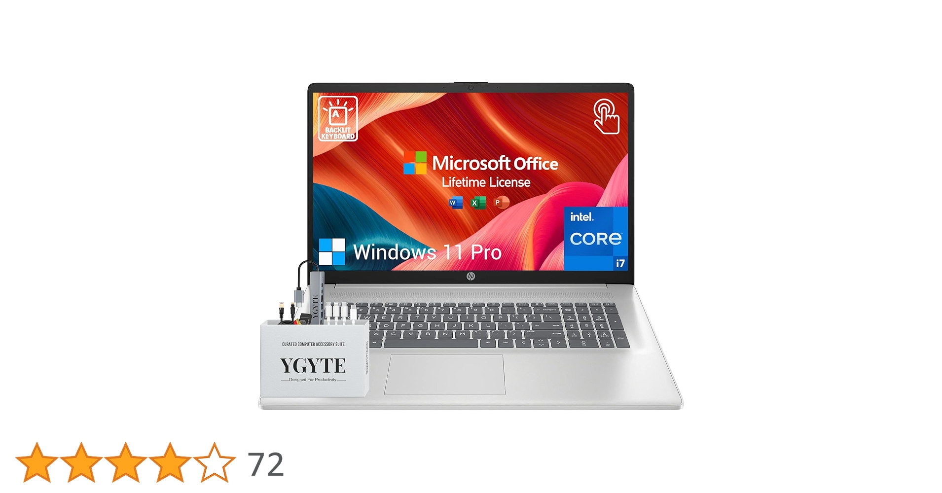 Amazon.co.jp: HP 17 タッチスクリーンノートパソコン。17.3